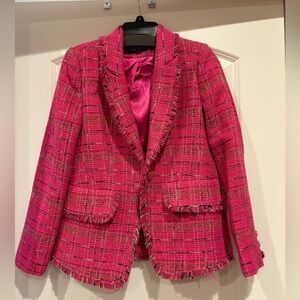 NEW Central Park West Jacket in pink.
-size small
*non smoking home
